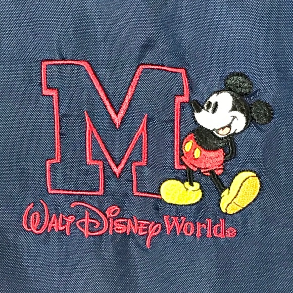 Mickey Mouse Walt Disney World Men’s Vintage 2000’s Plaid Reversible Jacket Sz L - Picture 2 of 11